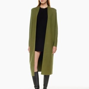 Aritzia babaton orpheum long robe cardigan